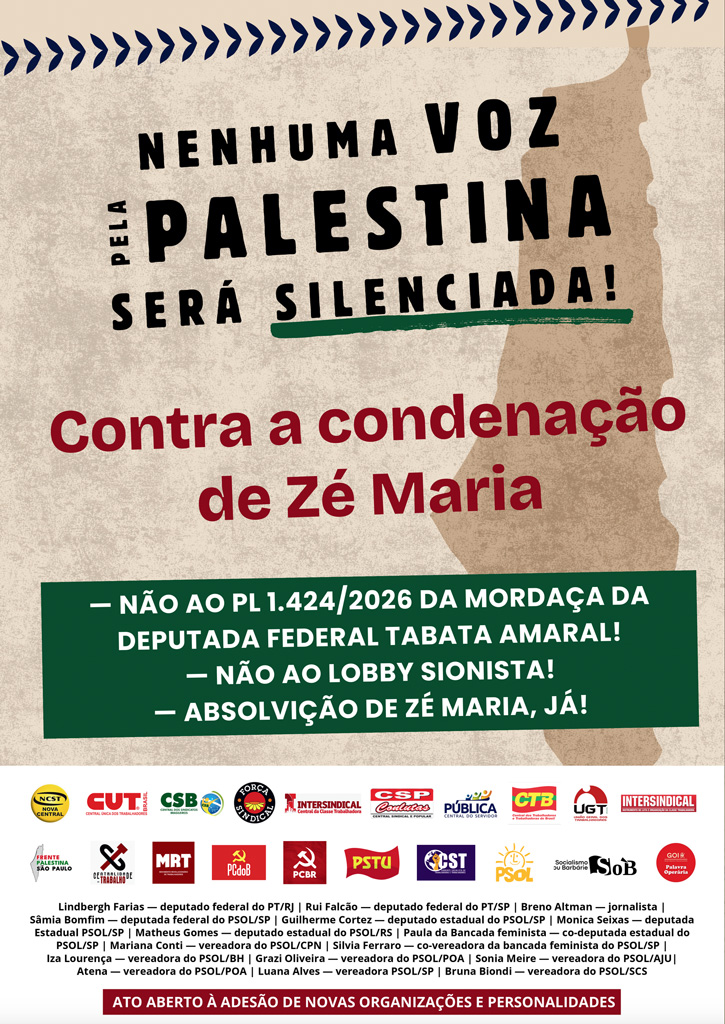 Zé Maria, presidente del PSTU